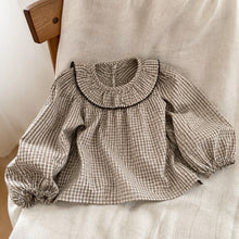 Girls Navy Corduroy Pinafore Dress, Gingham Ruffle Blouse or 2-Piece Fall Set