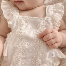 Baby Girl Cotton Romper, Lace Collar Floral Outfit, Soft Summer Clothes