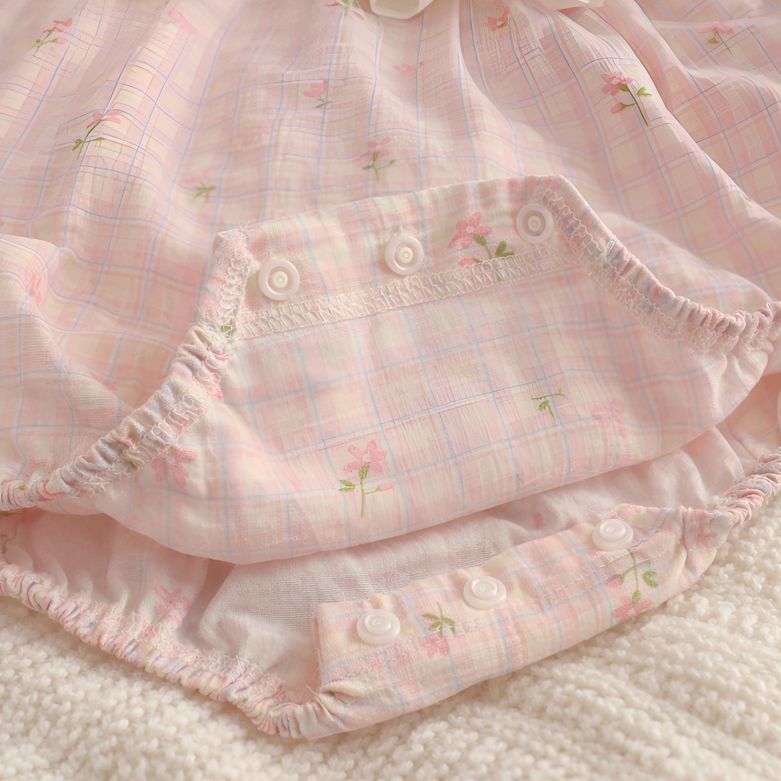 Baby Girl Gift Set Cotton Romper With Bonnet, Cute Baby Girl Outfit, Newborn Girl Clothes, Infant Romper, Baby Shower Gift