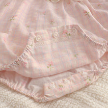 Baby Girl Gift Set Cotton Romper With Bonnet, Cute Baby Girl Outfit, Newborn Girl Clothes, Infant Romper, Baby Shower Gift