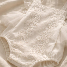Baby Girl Cotton Romper, Lace Collar, Floral Outfit, Summer Toddler Clothes