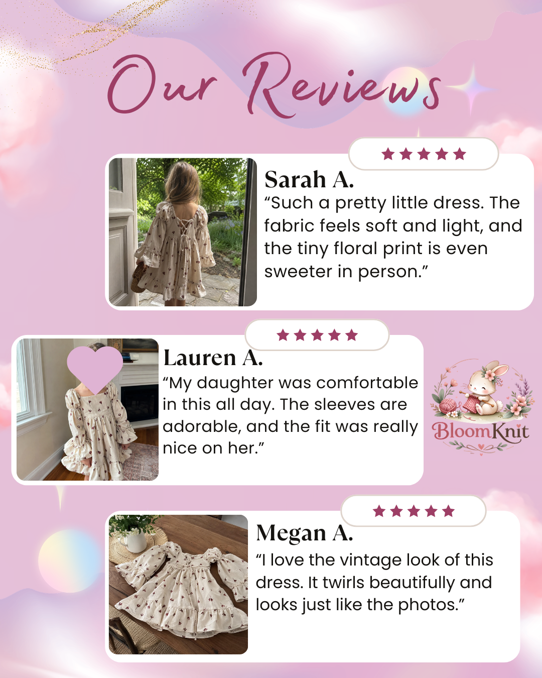 Girls Beige Floral Ruffle Dress, Long Puff Sleeve Fall and Back to School Outfit