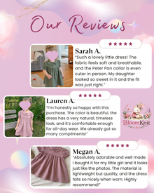 Girls Rustic Linen Peter Pan Collar Dress in Dusty Mauve or Gray Green, Fall Outfit