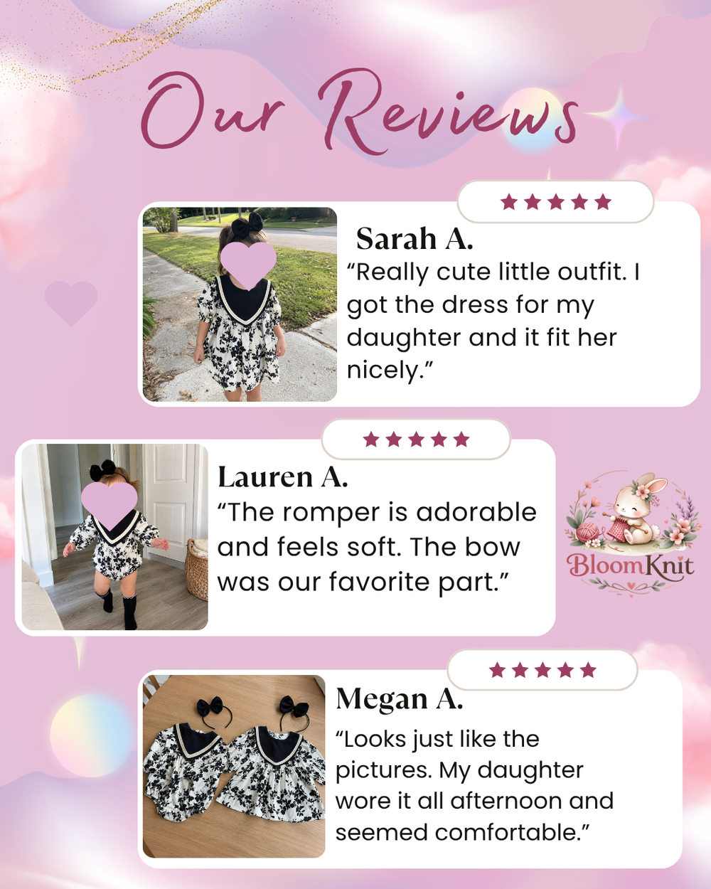 Girls Black Floral Sailor Collar Dress or Baby Romper, Long Sleeve Fall Outfit
