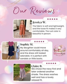 Girls Double Gauze Dress, Long Sleeve Cotton Toddler Fall Dress