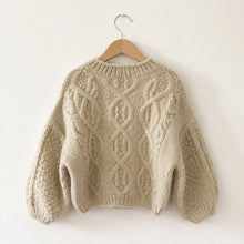 Kids Mohair Blend Cable Knit Cardigan, Grey Beige or Red