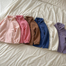 Kids Cozy Fleece Zip Jacket & Jogger Set or Separate Pieces, 16 Styles
