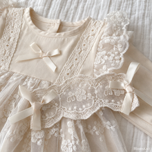 Ivory Lace Baby Romper with Headband & Baby Shower Outfit