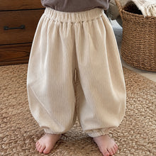 Girls Neutral Knit Vest, Ruffle Top and Corduroy Pants, 3-Piece Fall Outfit