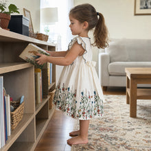 Girls Botanical Cotton Separates, Butterfly Dress or Ruffle Shorts