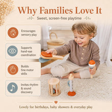 Wooden Musical Instrument Set for Toddlers, 5 or 7 Piece Montessori Music Toy, Sensory Rhythm Birthday Gift
