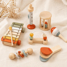 Wooden Musical Instrument Set for Toddlers, 5 or 7 Piece Montessori Music Toy, Sensory Rhythm Birthday Gift