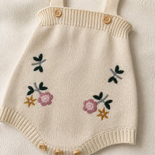 Floral Embroidered Baby Knitwear, Cotton Cardigan, Romper or Vest, Baby Shower Gift