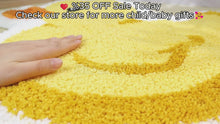 Yellow Duck Bath Mat, Plush Non-Slip Kids Bathroom Rug, Nursery Decor