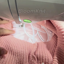 Custom Baby Name Sweater, Personalized Embroidered Knit Jumper for Newborns & Toddlers, Soft Cozy Baby Gift, Everyday Baby Wear