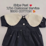 Load and play video in Gallery viewer, Toddler Girl Cotton Romper, Bow Embroidery Lapel, Soft Loose Baby Clothes